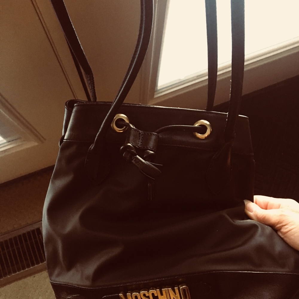 Moschino bucket style bag